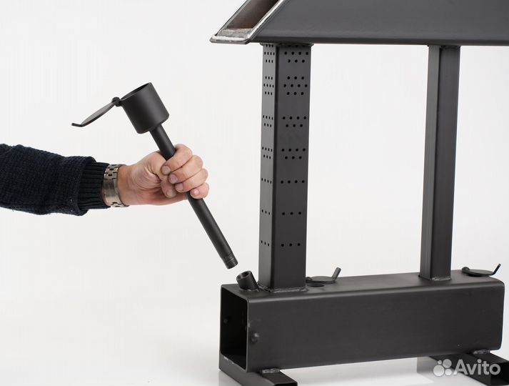 Печь на отработке тепловед