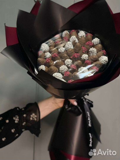 Букет клубника в шоколаде