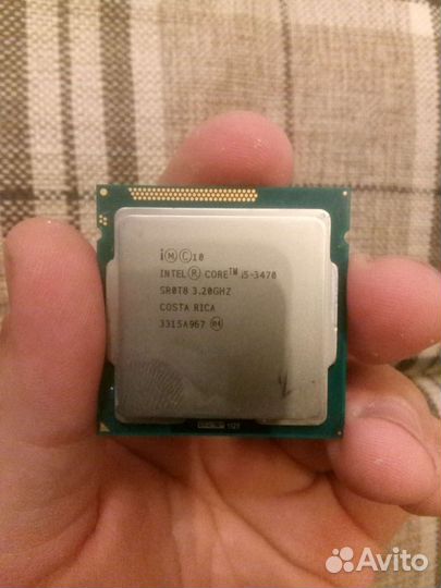Процессор intel core i5 3470