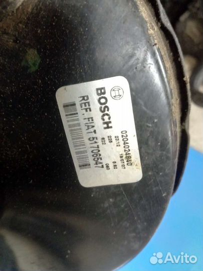 Вакуумный усилитель фиат альбеа