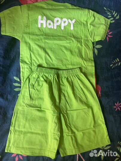 Футболка и шорты 122