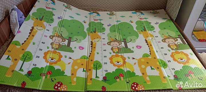 Детский развивающийся коврик