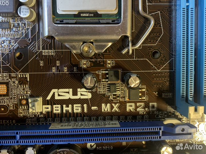 Материнская плата 1155