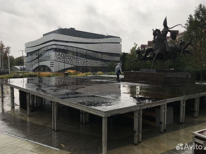 Сцена модульная(быстросборная) Сценические подиумы