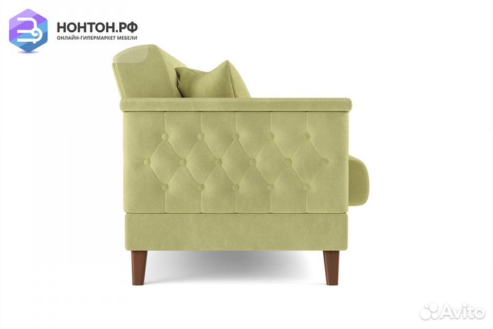 Диван книжка Амарант светло-зеленый