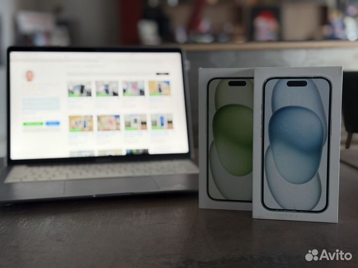 Новый iPhone 15 128Gb 1 физ сим + eSim