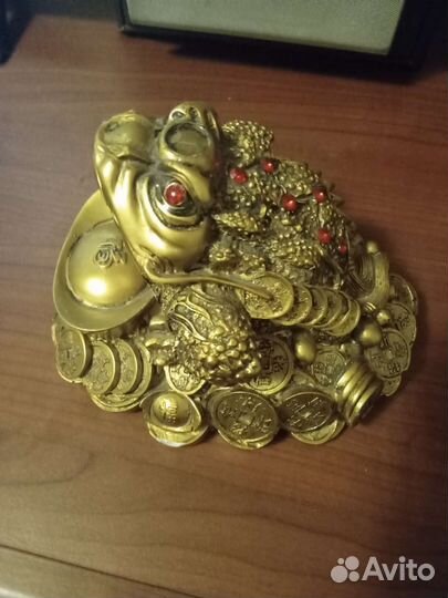 Лягушка жаба денежная 16 /12см