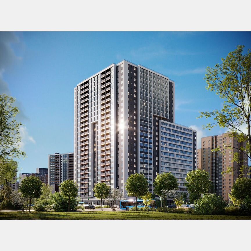 1-к. квартира, 26 м², 16/25 эт.