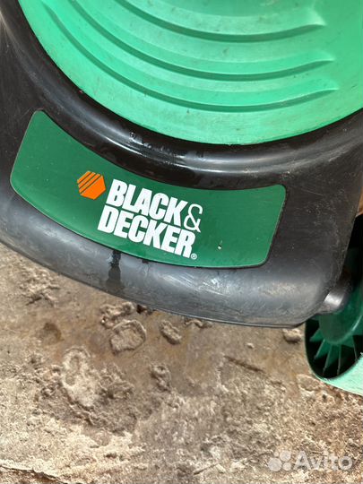 Газонокосилка электрическая black decker