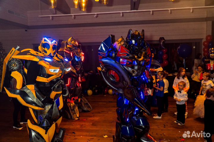 Готовый бизнес шоу роботов трансформеров