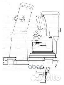Термостат для а/м Ford Focus II (05) 1.6Ti MT