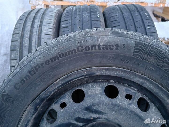 Continental 185/60 R15 VW R15 5*100 J6 ET38