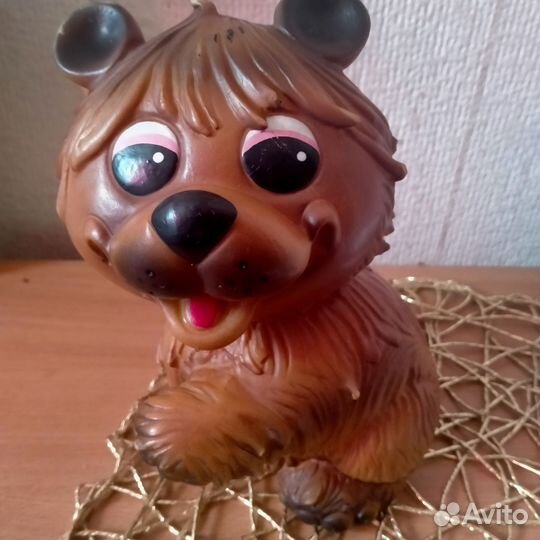 Медвежонок резиновый СССР раритет