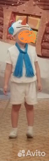 Костюм снеговика и ежика