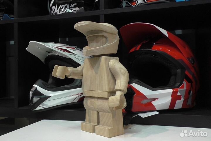 Lego шлем эндуро