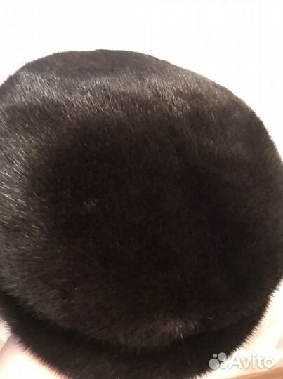 Меховая мужская кепка норковая