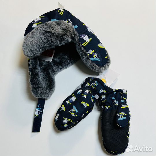 Новая шапка и краги C&A Германия (1 ед.)