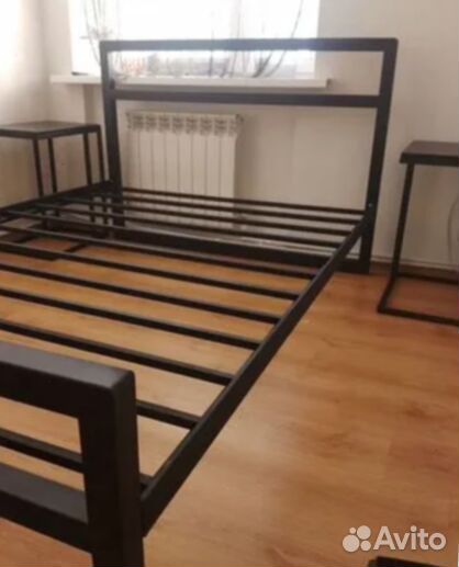 Кровать железная