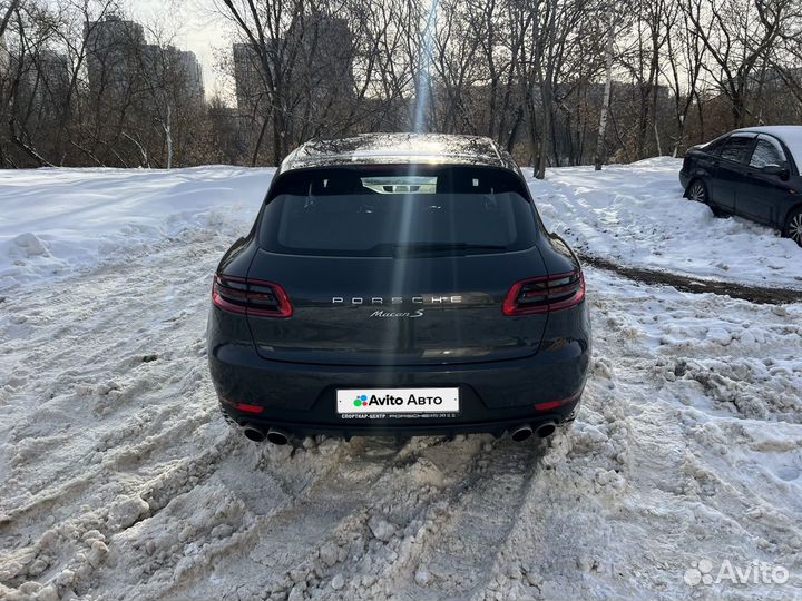 Porsche Macan S 3.0 AMT, 2016, 94 000 км