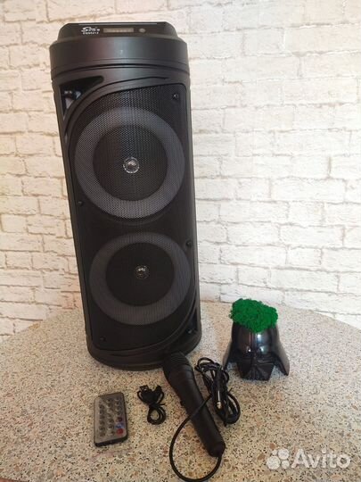 Огромная колонка ZQS6212 bluetooth с микрофоном