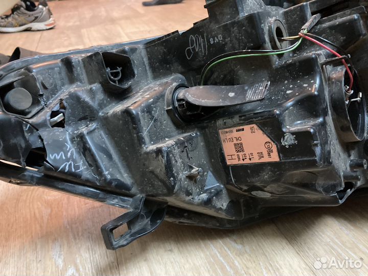 Фара левая nissan qashqai j11 дорестайлинг