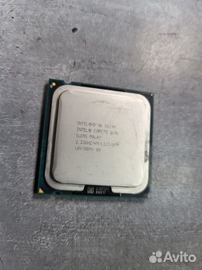Процессор 775 4 ядра Core 2 Quad Q8200 и Q8400
