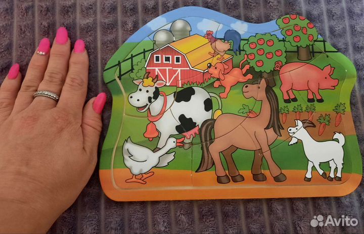 Деревянные пазлы