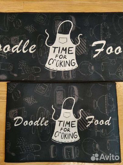 Коврик для кухни безворсовые (2шт.) 40х60+40х120