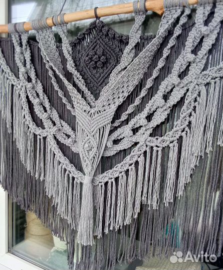 Панно в технике макраме