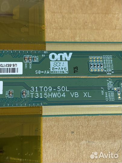 Samsung ue32d5000pw планки матрицы с шлейфами