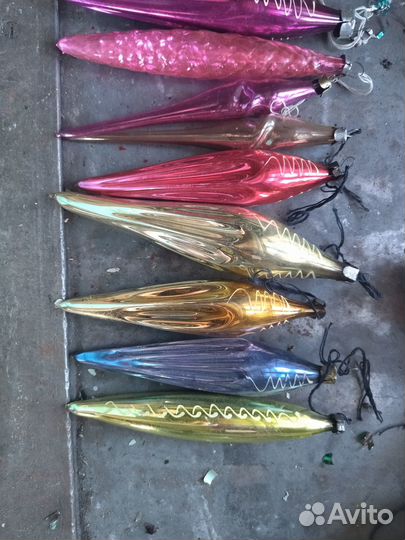 Елочные игрушки СССР