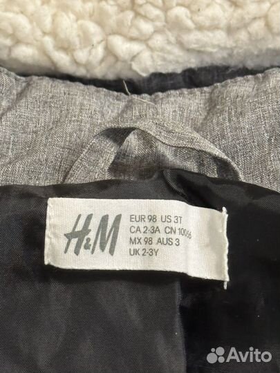 Детская куртка H&M 98