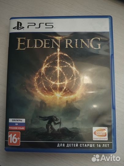 Elden ring диск ps5