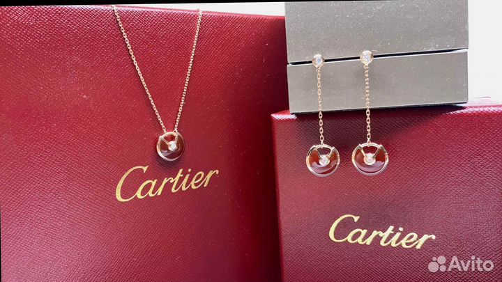 Серьги Amulette de Cartier 0,23ct