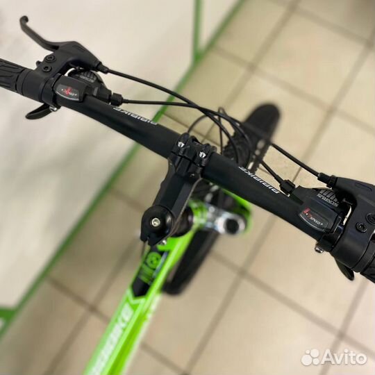 Горный велосипед Зеленый новый