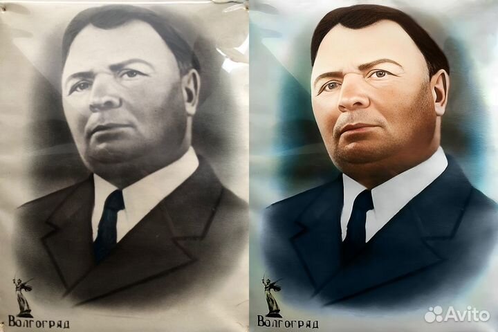 Реставрация и колоризация старых фотографий