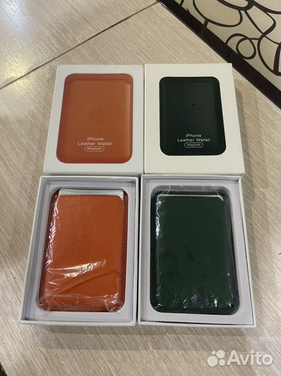 Кошелек apple wallet magsafe для iPhone кардхолдер