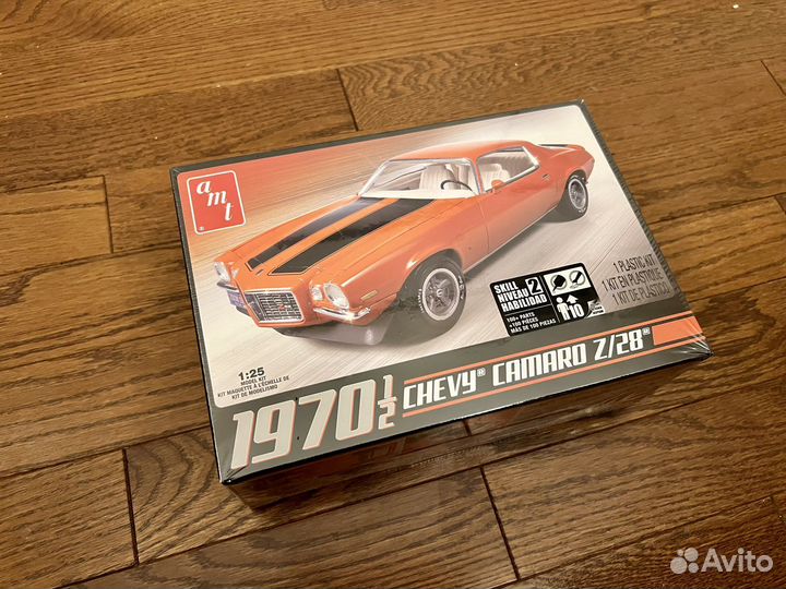 1970 Chevy Camaro Z/28 1/25 от AMT