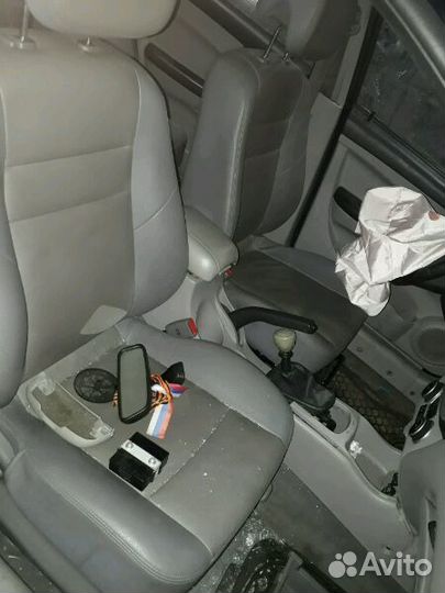 Кожаный салон на тагаз вега с100 мт5 на шевроле ла
