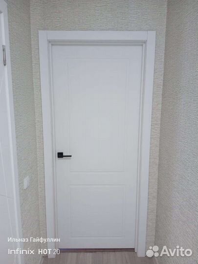 Двери межкомнатные белые