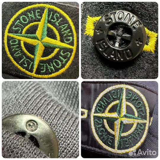 Шорты темно-синие Stone Island 64651 A0020