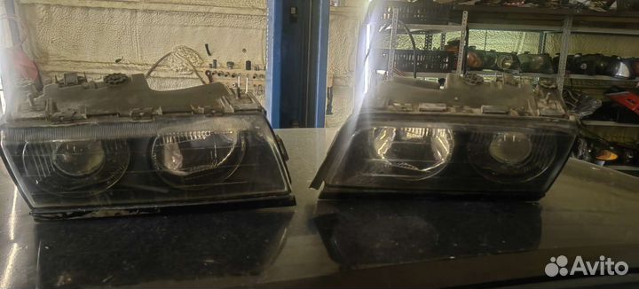 Фары для BMW e38 дорест галоген