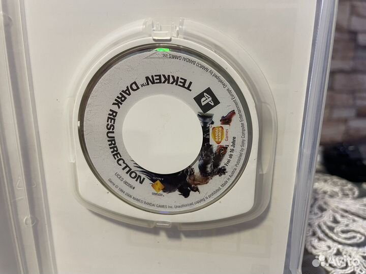 Диск PSP Tekken 5: Dark Resurrection