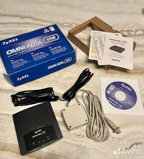 Модем zyxel omni adsl usb