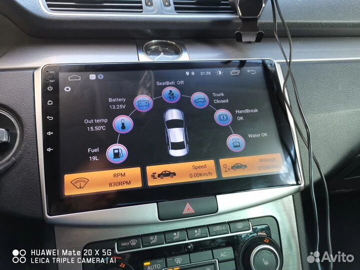 Магнитола Volkswagen Passat B6 B7 CC Android