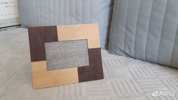 Фоторамка из пробкового дерева (эко)