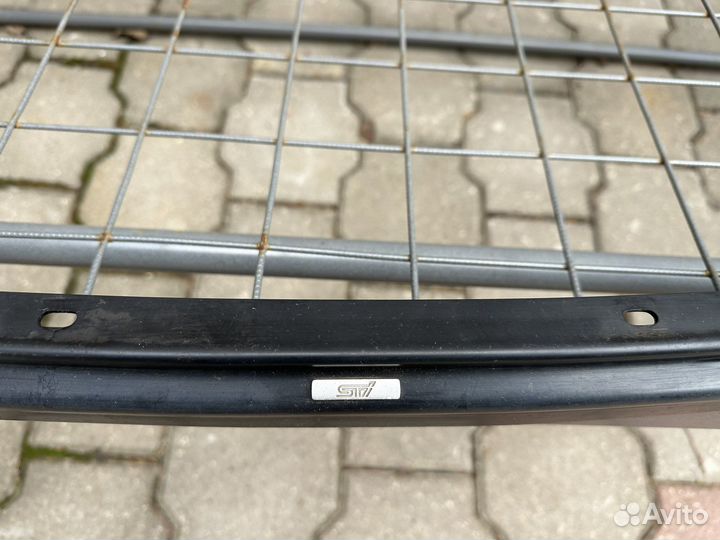 Губа накладка бампера Subaru Impreza WRX STI GE/GR