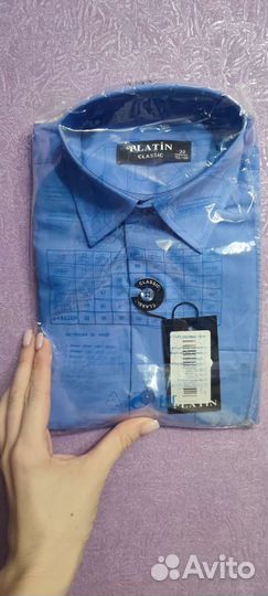Рубашка для мальчика новая 122-126 см