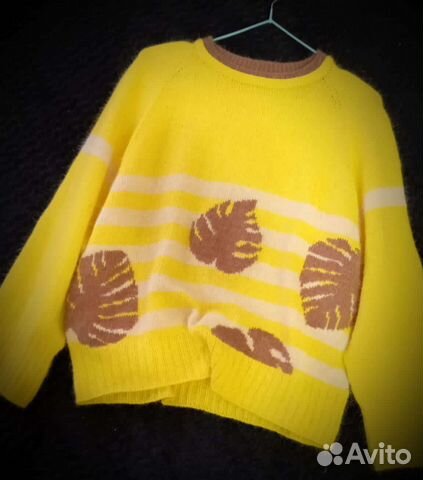 Свитер ручная вязка