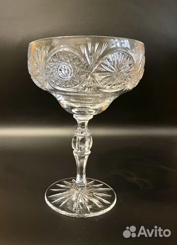 Вазы для цветов, фужеры из Богемского стекла